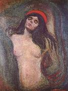 Edvard Munch Maduna oil painting on canvas